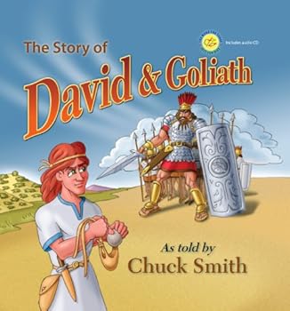 Hardcover The Story of David and Goliath w/Audio CD Book