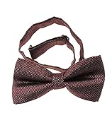 Glamour Girlz Luxus Herren Funkelnd Flitter Abend verstellbare Fliege-Burgund