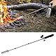 Foppla Unkrautbrenner Abnehmbarer Blasbrenner mit 2 Stangen Multifunktionaler Unkrautbrenner mit rutschfestem Gummigriff Sicherer Unkrautbrenner für Outdoor Camping