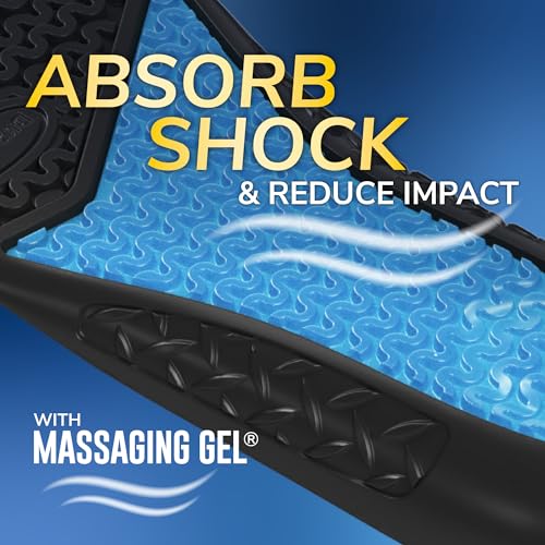 Image of Work All-Day Superior Comfort Insoles (with) Massaging Gel, Women, 1 Pair, Trim to Fit
