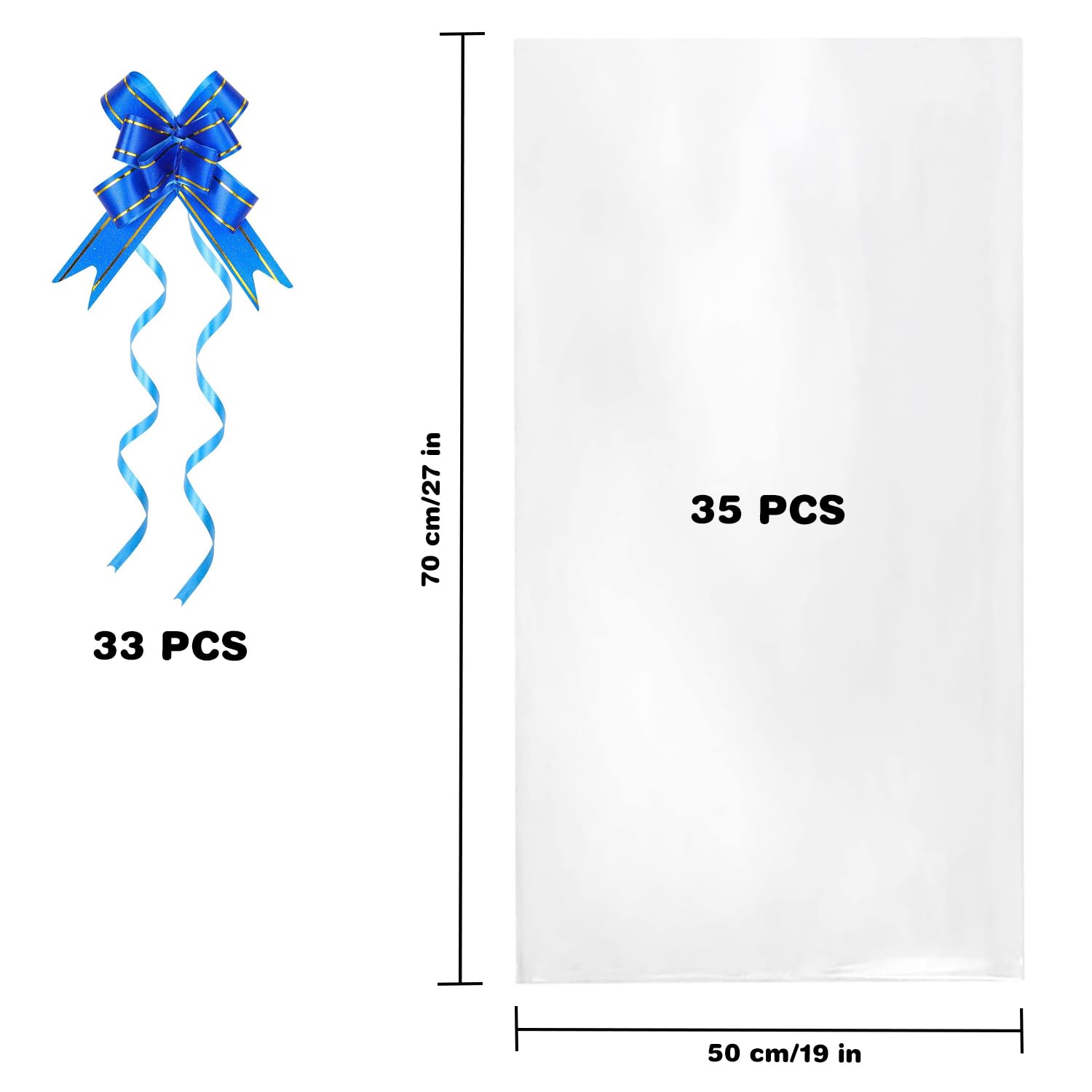 32 cestas vacías para regalos, kit de cesta de regalo a granel con asas con 32 bolsas, bandeja de mercado de 32 lazos para paquetes de regalo, aniversario, cumpleaños, boda, fiesta de regalo (9.8 x
