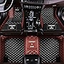 HYKYYDS Custom Car Floor Mats Fit 96% Sedan SUV Sports Car, Full Coverage All Weather Protection Anti-Slip Diamond Leather for Men Women car Interior Accessories Carpet (1)