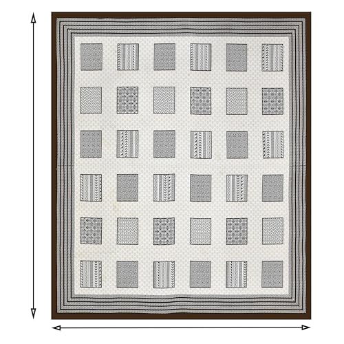 Image of King Size Cotton Bedsheet with 2 Pillow Covers - Soft, Breathable & Durable | Elegant Printed Bed Sheet Set for Bed - All-Season Use,TC-300 (100 * 108 INCH) Mocha Cream.