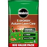Miracle-Gro 121197 Autumn Lawn Care, Lawn Food & Moss Control, 360 m2, Natural