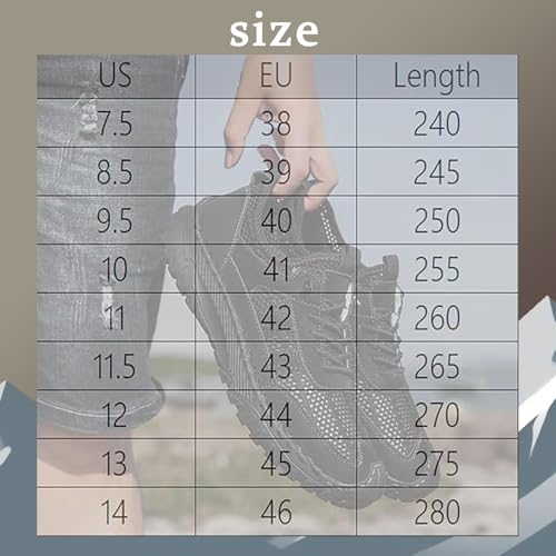 Zenfaze Orthopedic Shoes for Men, Atlacoast Shoes for Men, Men's Slip-On Orthopedic Leather Hiking Shoes, Arch Support, Breathable Light Non-Slip, Orthopedic Walking Shoes with Anti Slip Soles2