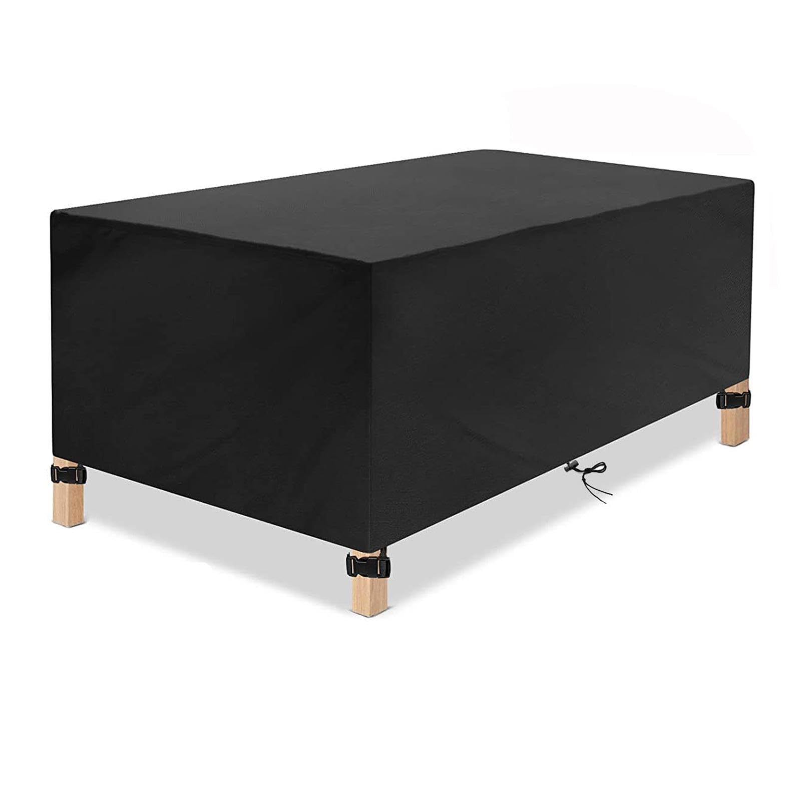 HYFBH Garden Furniture Covers Waterproof, 250x150x90cm/LxWxH Outdoor Furniture Covers Waterproof, 420D Oxford Garden Furniture Cover, Windproof &Anti-UV Covers for Chair and Table Rattan Sofa