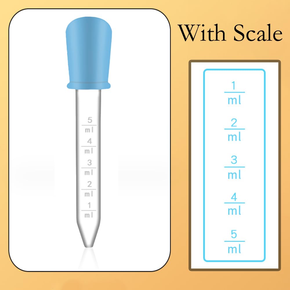 Pipette In Vetro Per Laboratorio - Set 4 Pezzi Da 1ml, 3ml, 5ml, 10ml Con Tappi In Silicone E Spazzole - Foto 10
