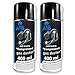 Produktbild AAB Reinigungsspray 2 x 400ml, Druckluftreiniger, Reinigung von Multimedia- und Bürogeräte, Tastatur, PC, Keyboard, Spielekonsolen, Computergehäuse, Air Duster, Luft-druck, Reiniger, Pressluft