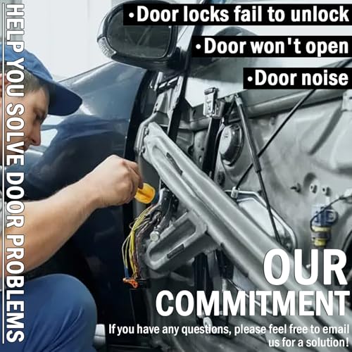 Image of Front Left Driver Side Door Latch Lock Actuator Compatible with Ford F-150 2015-2020, Ford F-250 F-350 F-450 F-550 Super Duty 2017-2022, Replace 937-705 CK2Z-1521813-J