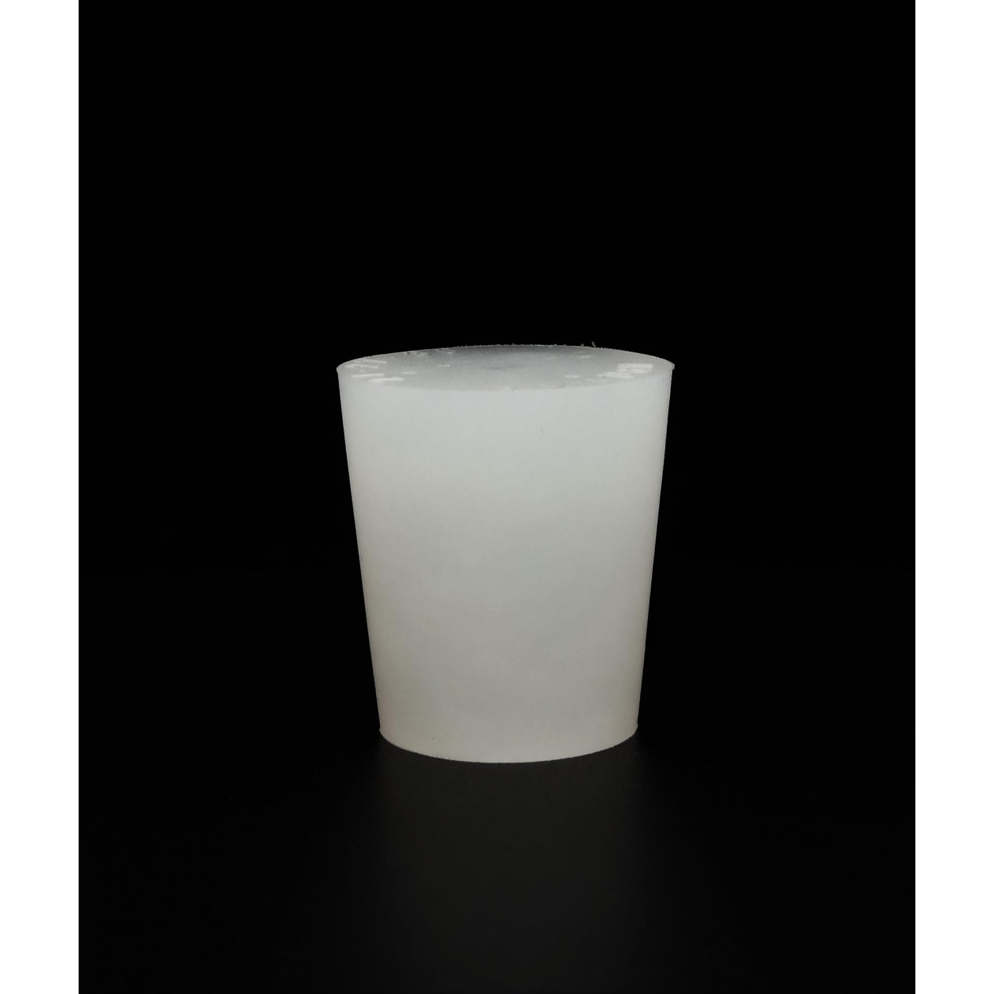 Tappo conico in silicone per flaconi e fiale (27/21 mm)