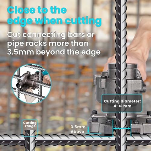 Máquina elétrica de corte de vergalhões, serra manual de corte a frio de vergalhões, máquina de cort