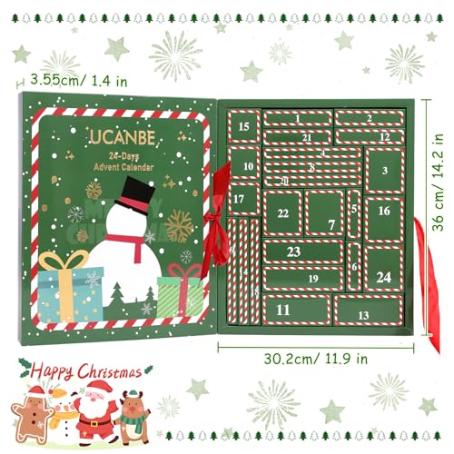 UCANBE Makeup Advent Calendar 2025 for Women Teens Girls, 24 Pieces Christmas Sets, Beauty & Cosmetic Surprises Countdown - Image 5