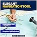 Five Oceans Marine Navigation 7-Inch One Hand Divider, Elegant Marine Charting Tool, Deluxe Brass Finish - FO1413