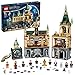 LEGO 76389 Harry Potter Schloss Hogwarts Kammer des Schreckens Spielzeug, Set mit Voldemort als goldene Minifigur und der Großen Halle