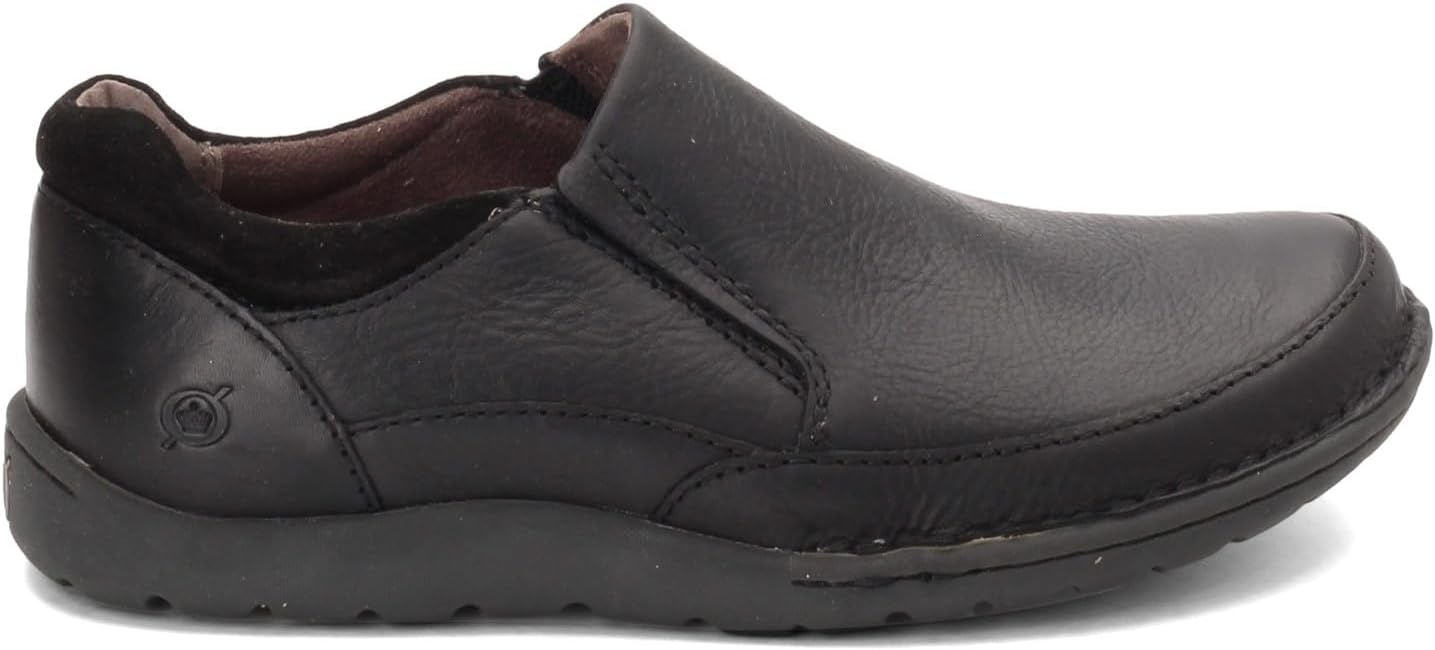 BORN Men's, Nigel Slip-On 8 Black