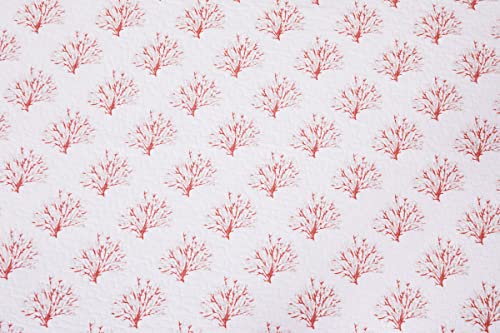 C&F Home Tranquil Tides 3-Piece Full/Queen Quilt Set With 2 Standard Shams Coastal Sea Turtle Ocean Beach Seaweed Coral Blue Red Salmon White Reversible Pink Coral Pattern Quilted Full/Queen 3 Piece - Image 6