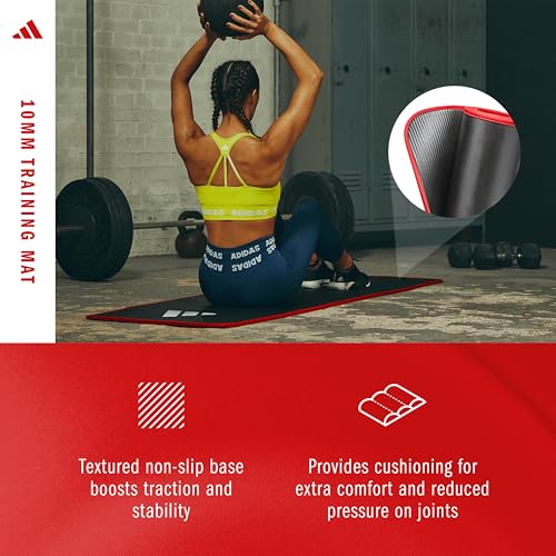 Adidas 10mm NBR Training Mat with Carrying Strap — view 3