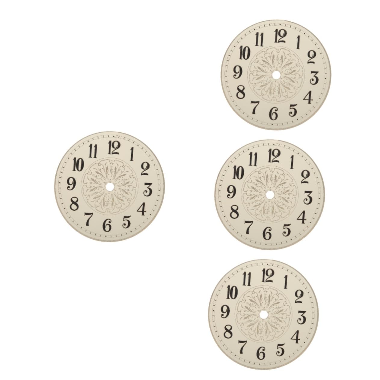Cadran d'horloge pour bricolage créatif afin de fabriquer votre pendule de cuisine