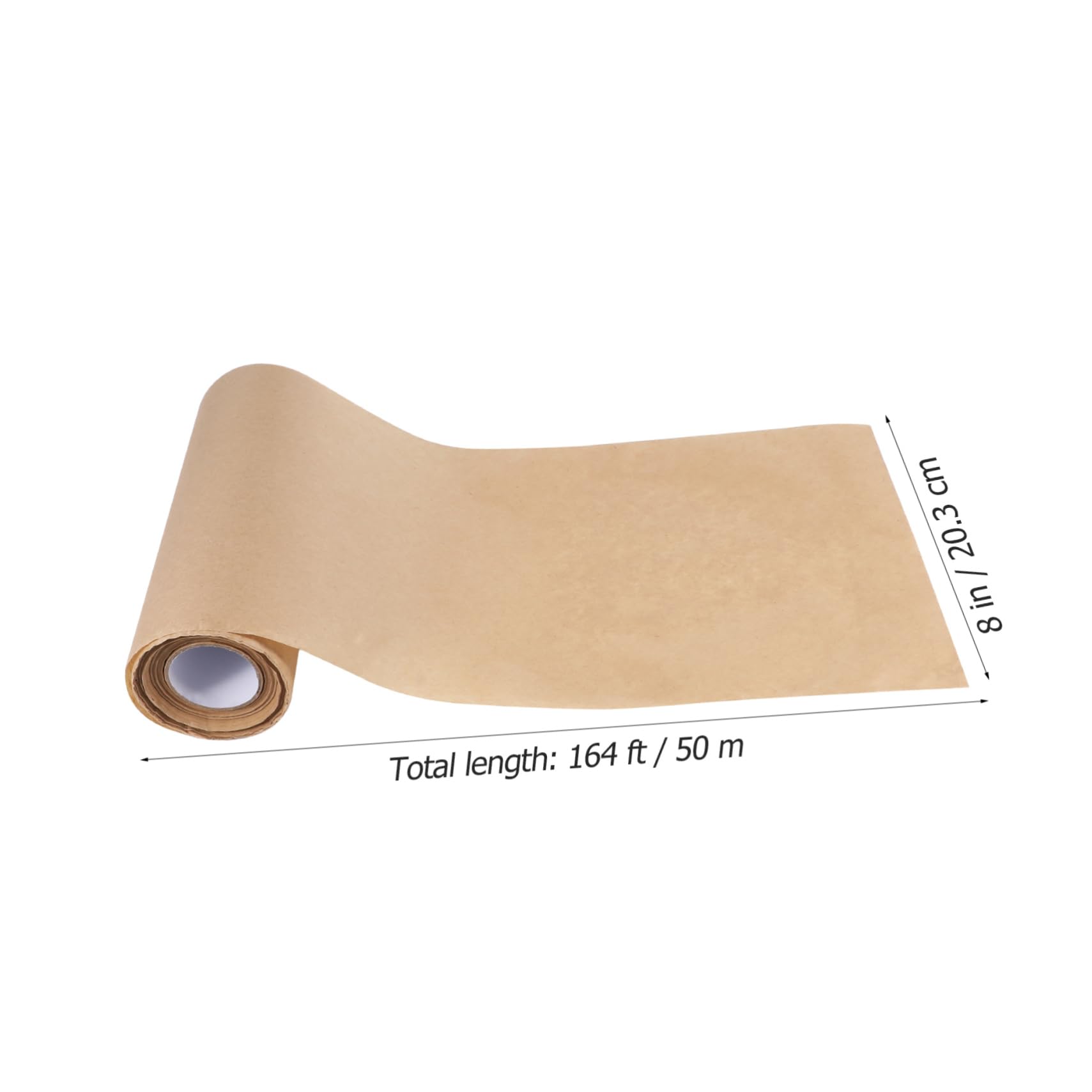 SAFIGLE Kraftpapier Geschenkpapier Rolle Braun Packpapier Bastelpapier Blumenverpackungspapier Bouquet Geschenkpapier Für Blumen Verpackung