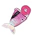 Produktbild 2er-Pack Mini-Kindergeldbörse mit Pailletten Mermaid Tail Kleine Geldbörse Lanyard Münztüte Kleine Geldbörse Kind Mini Travel Crossbody Umhängetasche Zweifarbige Pailletten-Geldbörse für kleines Mädch