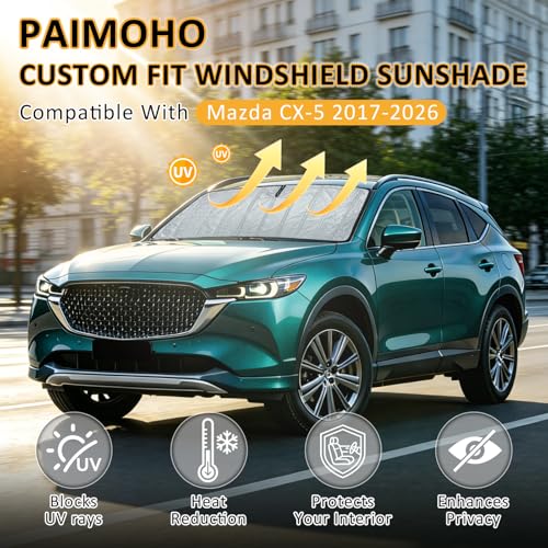 Image of Thickened Windshield Sun Shade for Mazda CX-5 2017-2026