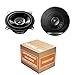 Produktbild Lautsprecher Boxen Pioneer TS-G1010F - 10cm Doppelkonus 100mm PKW KFZ Auto 190W Paar Einbausatz - Einbauset für VW Polo 6N - justSOUND