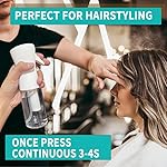 ANGLUX-Spray-Bottle-for-hair-200ml68oz-2Pack-Empty-Fine-Mist-Spray-Bottle-Ultra-Fine-Continuous-Spray-Water-Bottle-Fine-Mist-Sprayer-for-Hair-Styling-CleaningPlants-Misting-Skin-Care-Clear