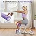 FEIERDUN Adjustable Deep Squat Machine - 7 Level Resistance Glute & Leg Trainer for Home, Multi-Functional Equipment for Women to Strengthen Core, Hips and Thighs