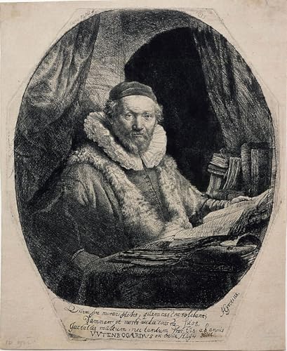 Tableau Jan Uytenbogaert Rembrandt pour habiller un grand mur vide de chambre 60x90