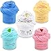 Luckyunicorn Fluffy Slime Toys with Peach Charm, Scented Butter Slime DIY Clay for Adults and Kids,Stretched and Non-Sticky(7oz) 200ml
