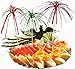 Cocktail Picks Firework Party Picks Ergonflow 100 Pcs Firework Cake Toppers, Sandwich & Cocktail Picks, Toothpicks for Cake Decoration, Party Supplies