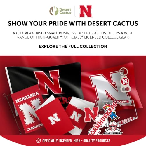 Gorra bordada ajustable University of Nebraska miniatura 6