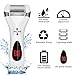 Electric Foot Callus Remover Kit, Elmchee Rechargeable Callous removers 3 Grinding Heads Waterproof Foot Scrubber File, Professional Pedicure Tools kit Feet Care for Dead, Cracked Dry Skin