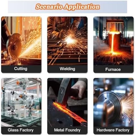 Heavy Du Welding Sn, Flame Retardant ain with Sturdy e, Portable Foldable BER for Industrial Worhop and Spark Protect(58x120cm)