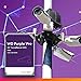 WD Purple Pro 12 TB Interne Festplatte 3,5 Zoll - OptiNAND, 550 TB/Jahr Workload-Rate, 256 MB Cache, 7.200 U/min, AllFrame KI-Technologie