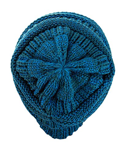 Image of Cambridge Select Thick Slouchy Knit Oversized Beanie Cap Hat