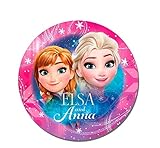 ✅ Medidas - Ø 120 a 150 cm TIENDA EURASIA® Toallas de Playa Redondas de Microfibra - Diseños de Disney - Ø 120 a 150 cm (Frozen, Ø 120 cm)