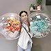Large Clear Balloons for Stuffing, 10pack Big Extra Wide Mouth Bubble BoBo Balloons, Giant Wrap Gifts for Mother's Day/Bridal Shower/Birthday Decor