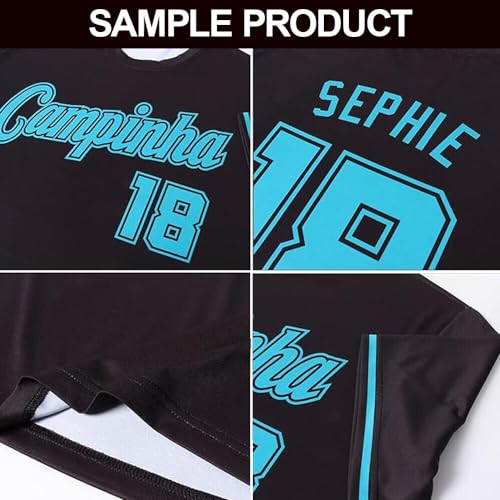 Camisetas personalizadas de béisbol para hombres y mujeres, nombre impreso, número y logo, camiseta de béisbol softbol en color Leopardo Marrón miniatura 5