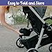 Mommy's Helper Durable Baby Mosquito and Bug Net Cover for Strollers & Joggers, Play Pens; Breathable Ultrafine Mesh with Elastic (Black)