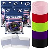 60 Stück Anti Läuse Haargummi,Laus Haargummi, Buntes Elastisches,Mit Läusekamm,Ideal für Schule und Reisen