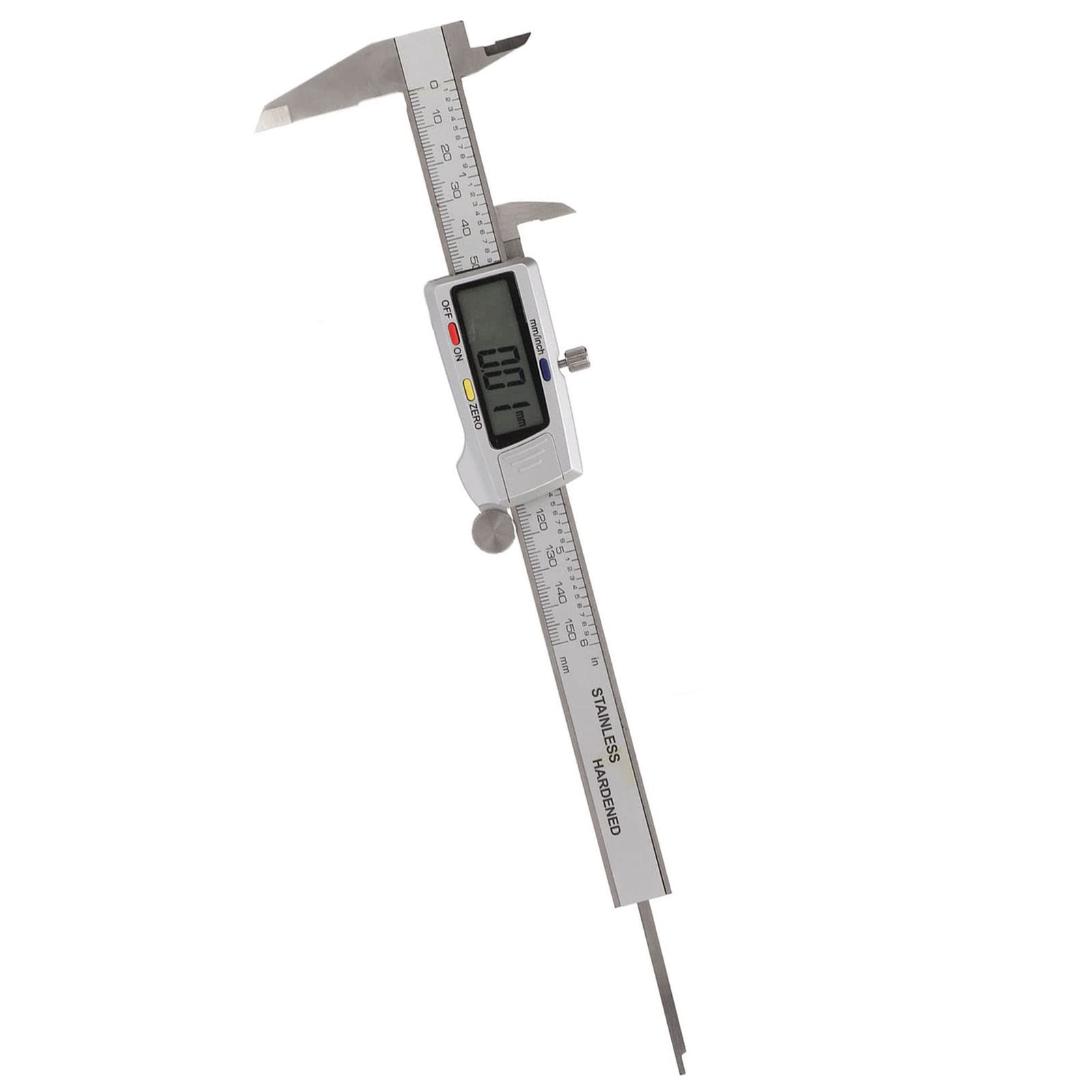 Digitaler Messschieber USB-C Wiederaufladbar – 0,01 Mm Genauigkeit, 150/200/300 Mm, Edelstahl, Große LCD-Anzeige