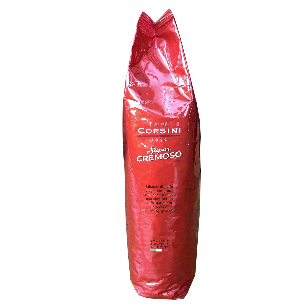 Café Corsini en Granos Súper Cremoso 1 kg