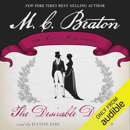 The Desirable Duchess Audiolibro Por M. C. Beaton arte de portada