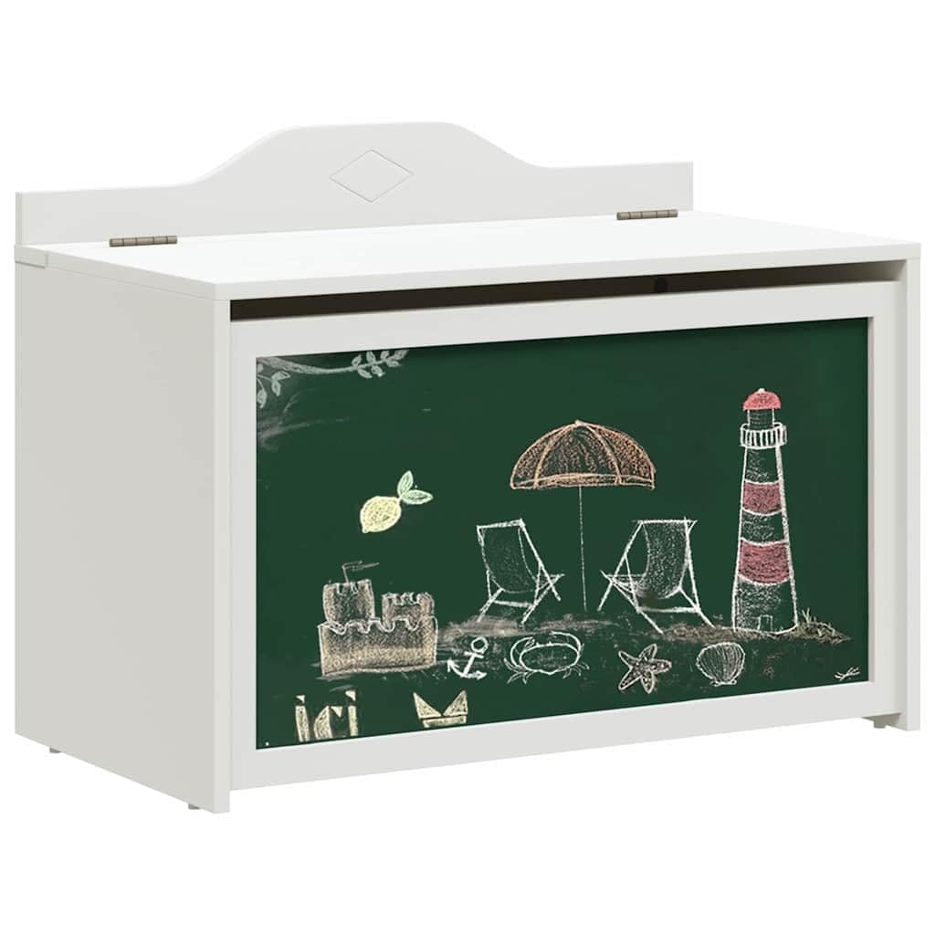 Caja de Almacenamiento con Frente de Pizarra ROROS,Mobiliario,Baúles de Almacenamiento,Baúles para Juguetes,16.5kg-42003028