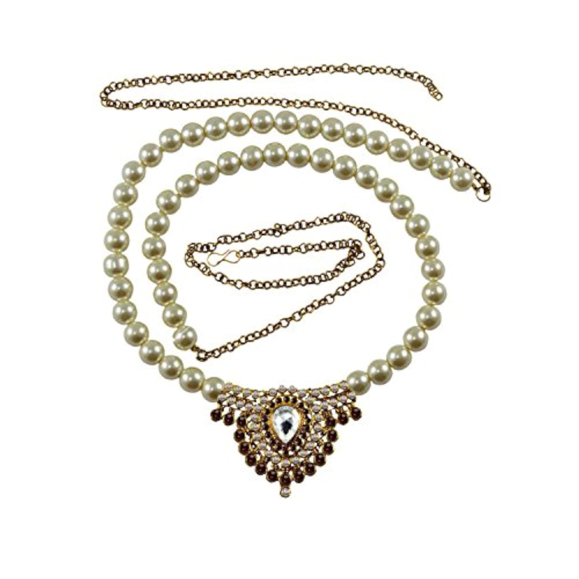 Women's Multi-Colour Belly Chain, Trendy Body Jewellery