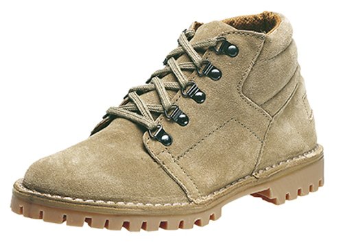 Mens D Ring Desert Boots Light Taupe Suede size 10 UK