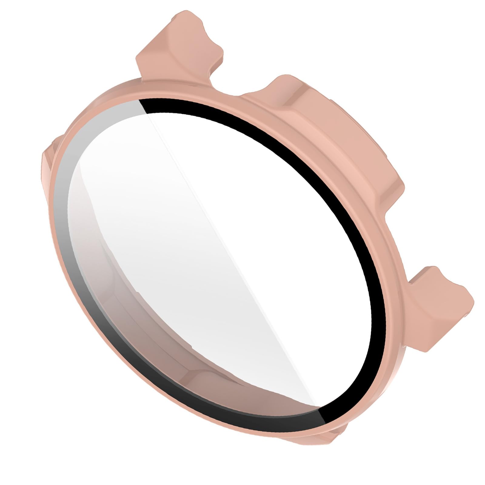 CAZSTYK Smartwatch Cover Shell Case with Glass Film for Balance 2 Watch Screen Protector Film Cover Scratchproof Case with Screen Protector