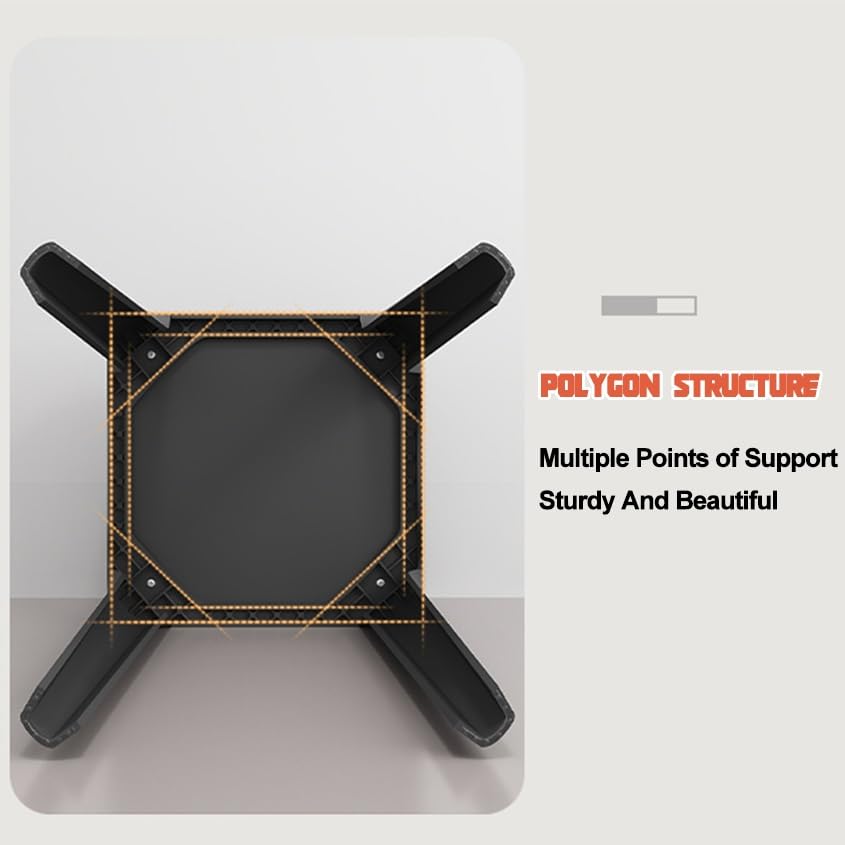 Ele Moderner gepolsterter Vani-Hocker, kleine Fußstütze für Make-up in Bad und Wohnzimmer, Tischdesign, perfekte Größe für Slish Functal Make-up Zimmer