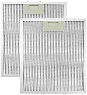 W10169961A Range Hood Filter Replacement, 3-Layer Mesh Hood Vent Filter Fit for Whirlpool Kitchen Aid Ikea Jenn Air, Aluminum Range Hood Grease Filter Replace W10870878 W10875058, 10.5x12Inch (2 PCS)